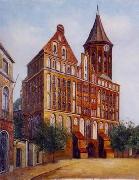 unknow artist European city landscape, street landsacpe, construction, frontstore, building and architecture. 135 oil painting reproduction